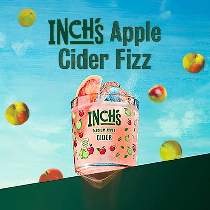 Inch's Apple Cider Fizz Cocktail