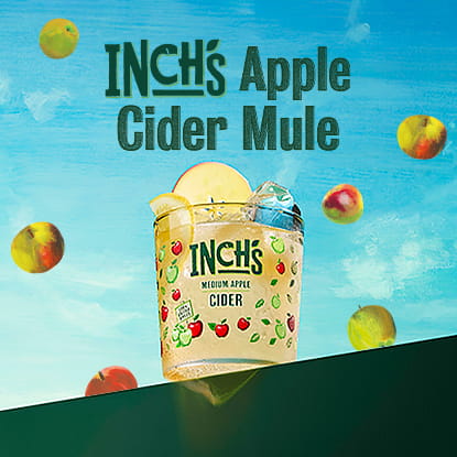 Inch's Apple Cider Mule Cocktail