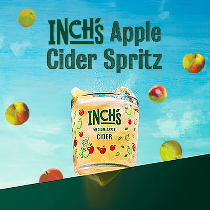 Inch's Apple Cider Spritz Cocktail