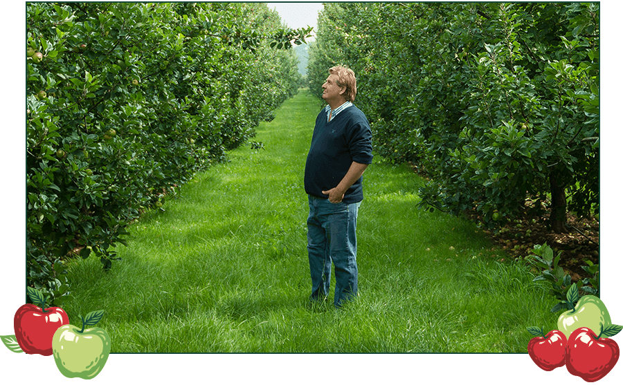inchs man in field